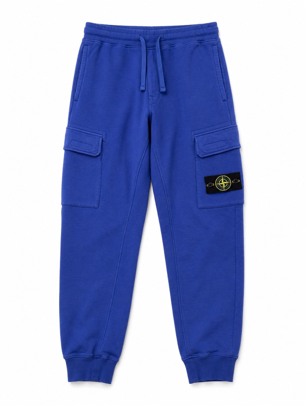 Stone Island Royal Blue Cargo Joggers